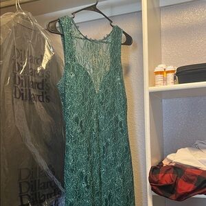 Elegant Forrest green dress